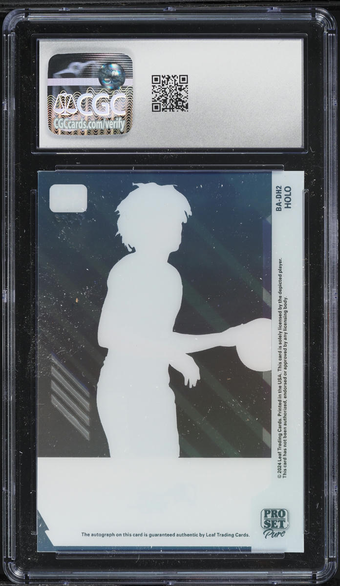 2024 Leaf Pro Set Pure Shimless Bronze Spectrum Dylan Harper RC AUTO /3 CGC 9