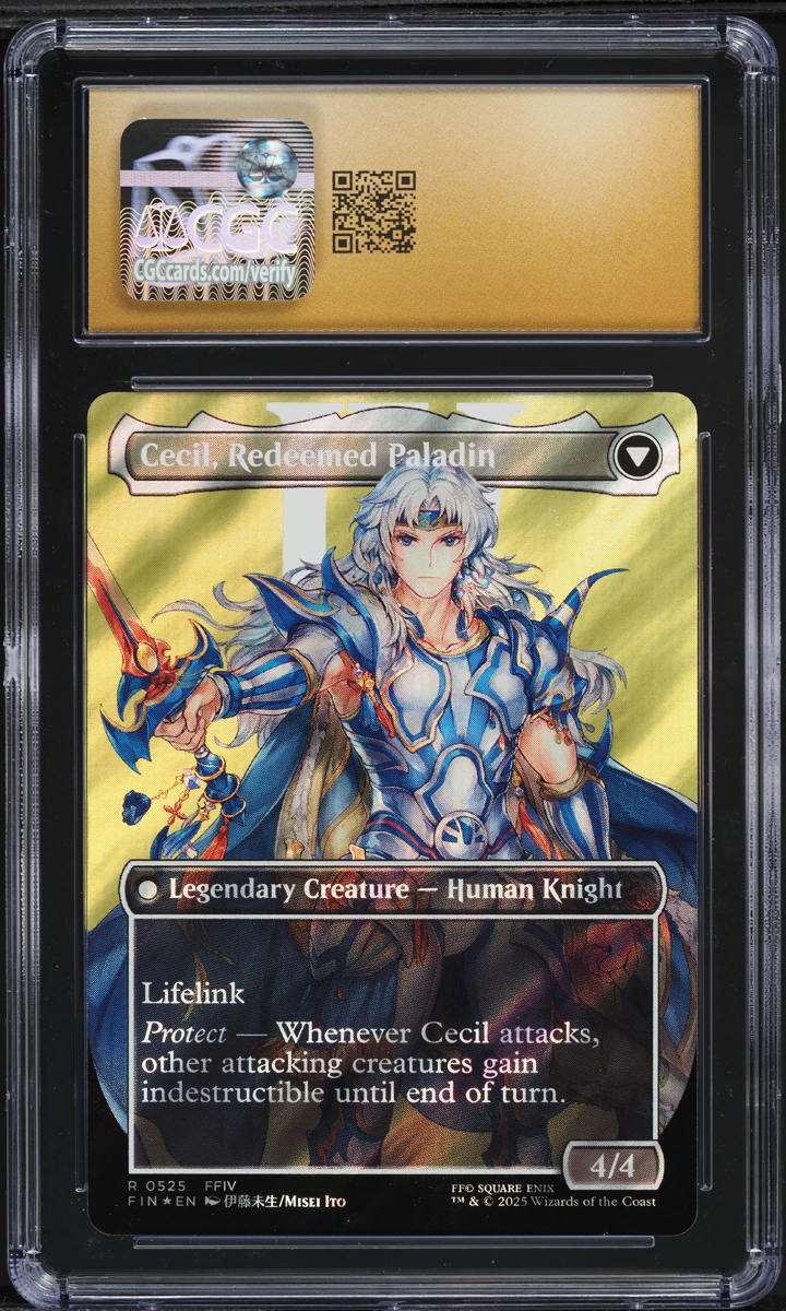 2025 Magic The Gathering MTG Final Fantasy Surge Foil Cecil, Dark