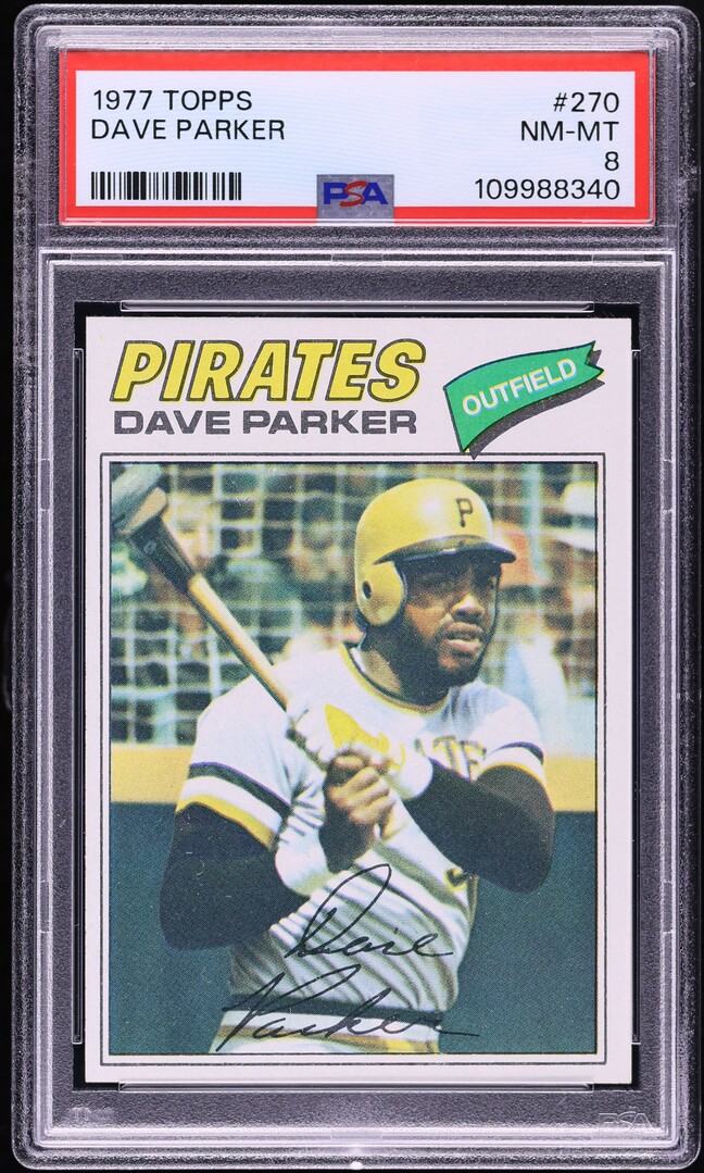 1977 Topps Dave Parker #270 PSA 8 NM-MT