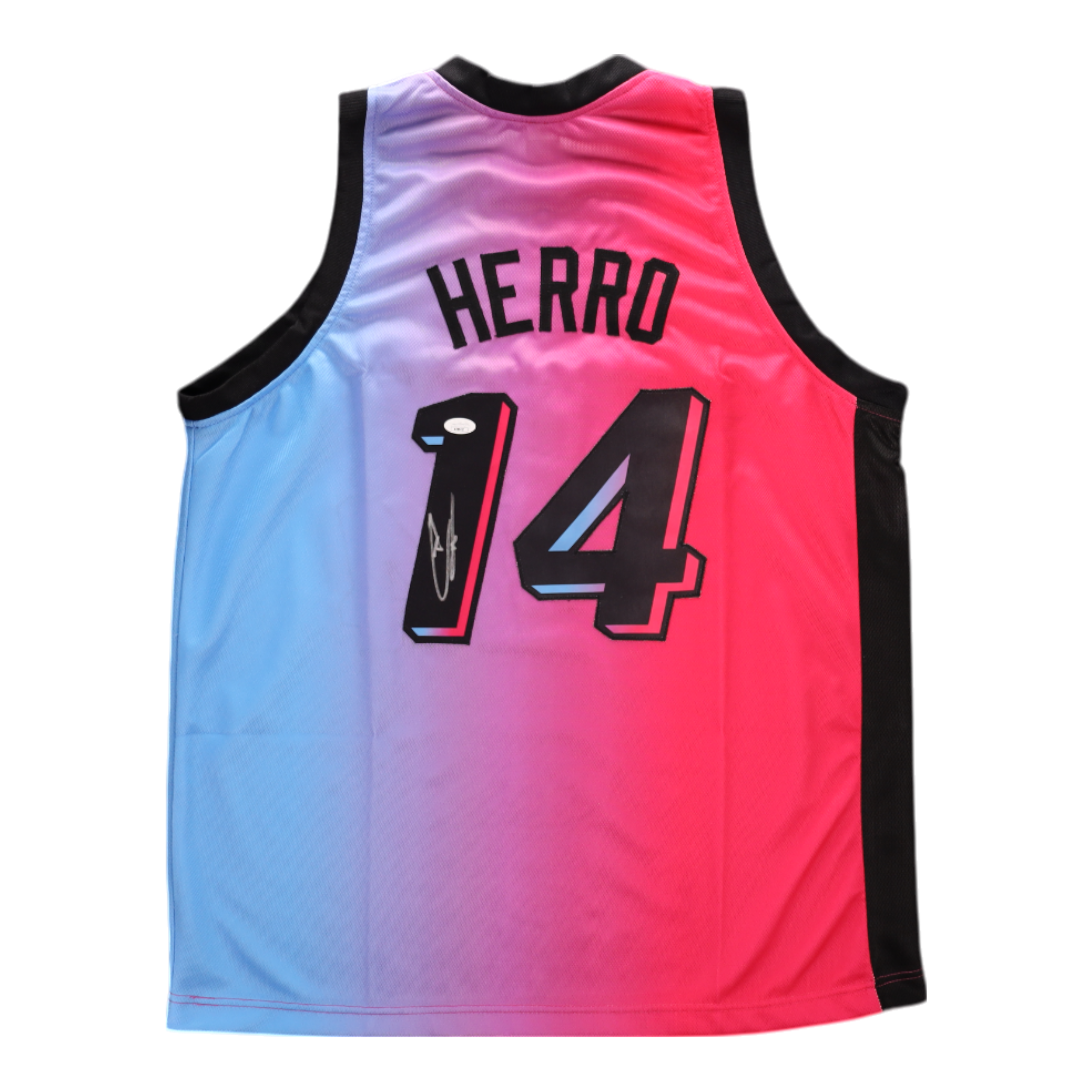 Tyler Herro Signed Autographed Custom Jersey - JSA AUTH, COA on