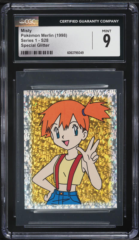 1998 Pokemon Merlin Series 1 Special Glitter Misty #S28 CGC 9 MINT on  Fanatics Collect