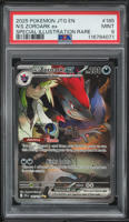 2025 Pokemon SV Journey Together SIR N'S Zoroark Ex #185 PSA 9