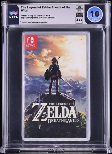 The Legend Of Zelda: Breath Of The Wild (Nintendo Switch) WATA 10