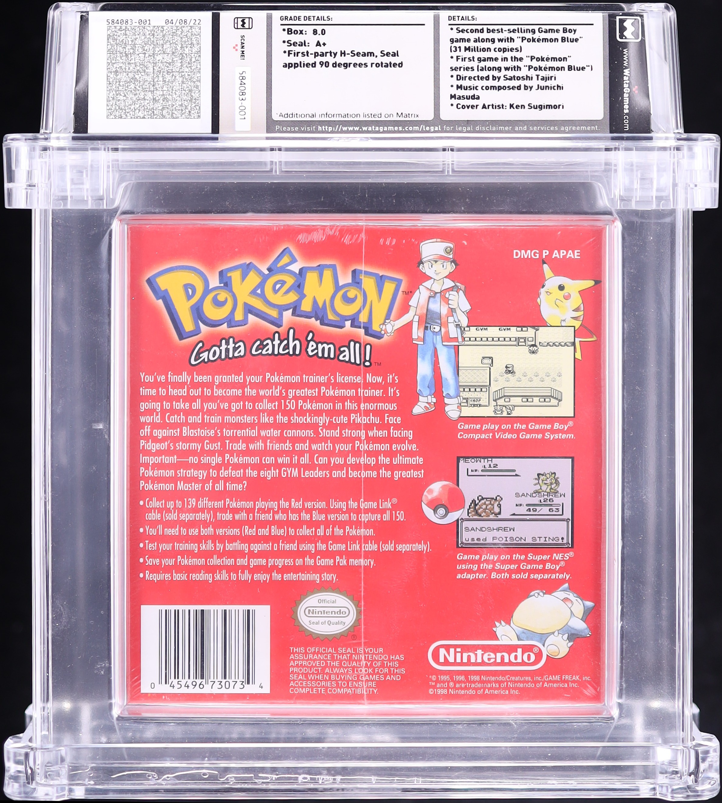 Red Boxing Pokemon Original Pokemon Red Box