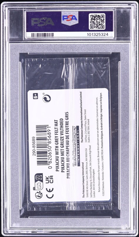 2023 Pokemon SV Black Star Promo Van Gogh Pikachu With Grey Felt Hat #85 PSA 10