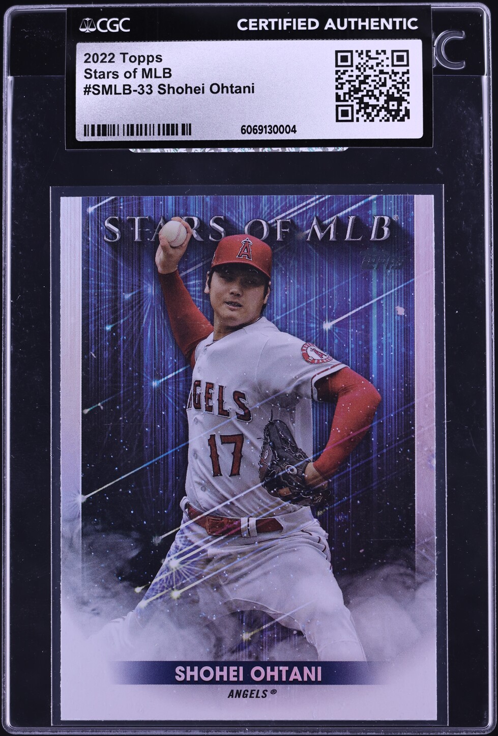2022 Topps Stars Of MLB Shohei Ohtani #SMLB-33 CGC AUTH