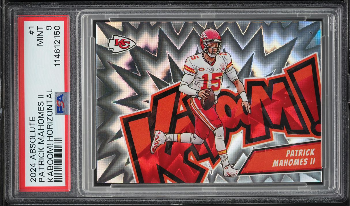 2024 Absolute Kaboom! Horizontal Patrick Mahomes II #1 PSA 9 MINT