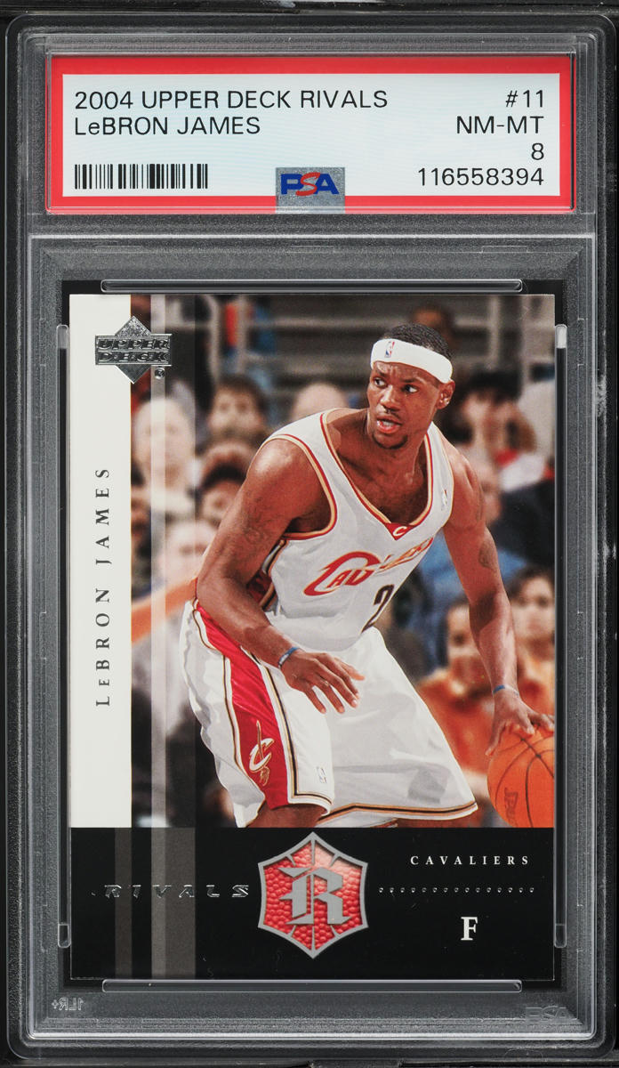 lebron james upper deck rivals
