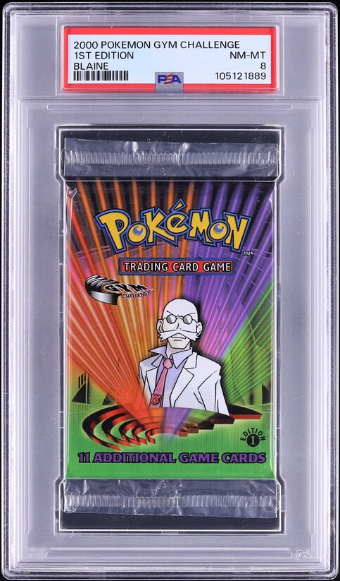 pokemon gym challenge 1st edition booster box 1st Edition Gym Heroes Booster Pack (Box Fresh) – TheCollectorsParadise main image 0