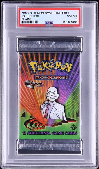 1999 Pokemon Fossil 1st Edition Booster Pack Lapras Art PSA 10 GEM MINT on Fanatics Collect 1999 Pokemon Fossil 1st Edition Booster Pack Lapras Art PSA 10 GEM MINT on Fanatics Collect