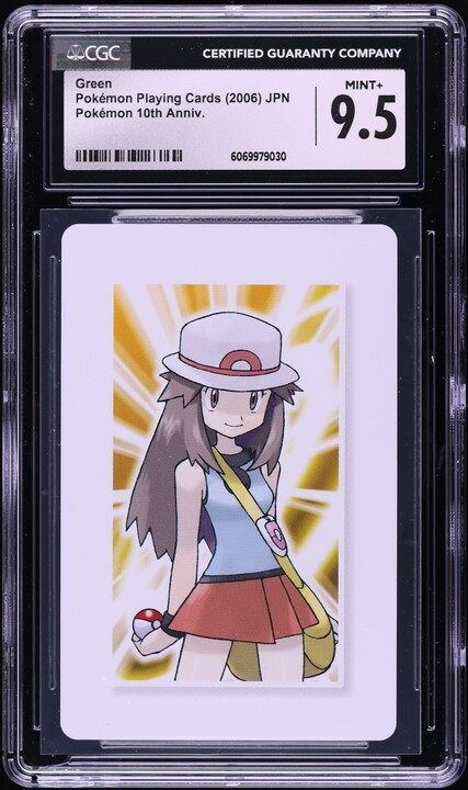 2006 Pokemon Japanese 10th Anniversary Green Deck Green CGC 9.5