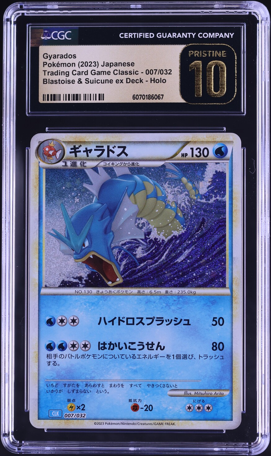 holo gyarados pokemon card HOLO Gyarados 040/192 NM - RARE Rebel Clash Pokemon Card