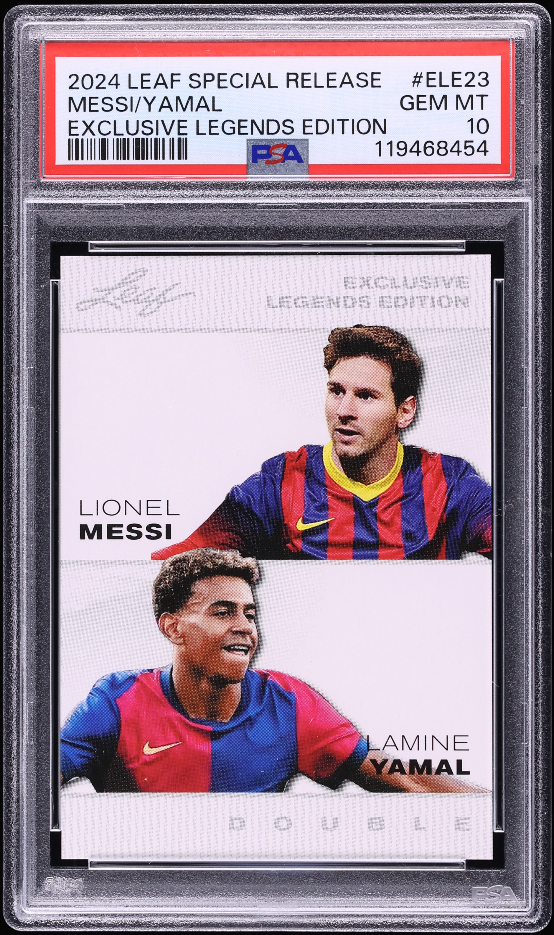 2024 Leaf Special Release Exclusive Legends Lionel Messi Lamine