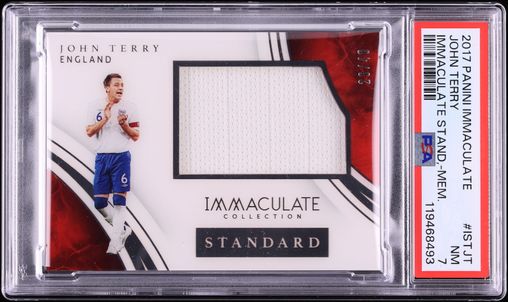 2017 Immaculate Soccer White Box Cristiano Ronaldo PATCH AUTO 1/1