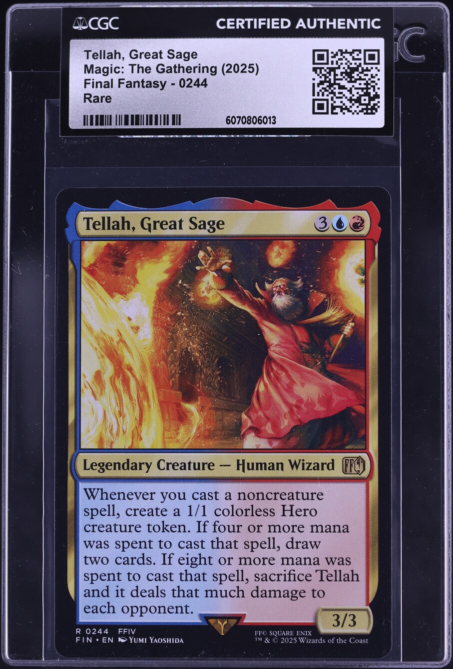tellah mtg card Tellah, Great Sage [FINAL FANTASY]