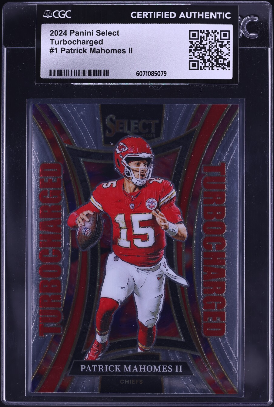 2024 Select Turbocharged Patrick Mahomes II #1 CGC AUTH