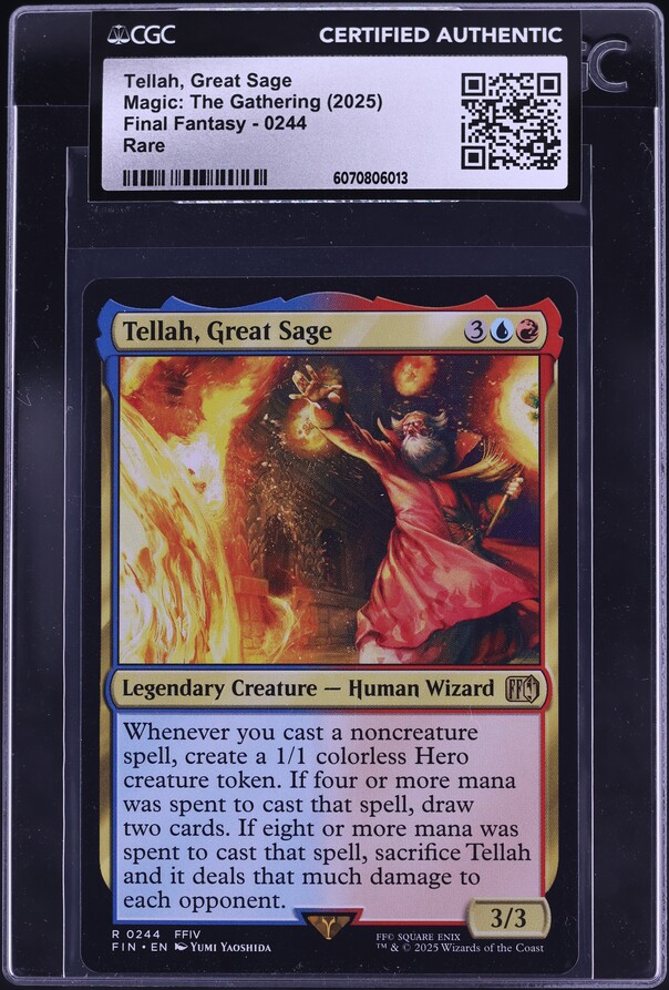 tellah final fantasy mtg Tellah, Great Sage [FINAL FANTASY] If eight or more mana was spent to cast that spell mtg final fantasy tellah 2025