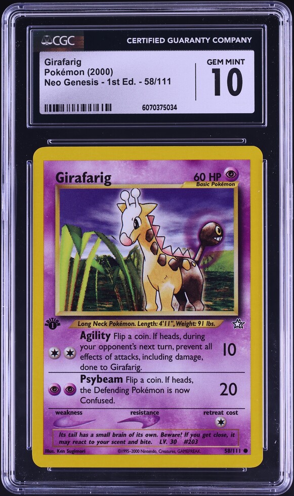 pokemon card girafarig Buy Girafarig | Vivid Voltage main image 0