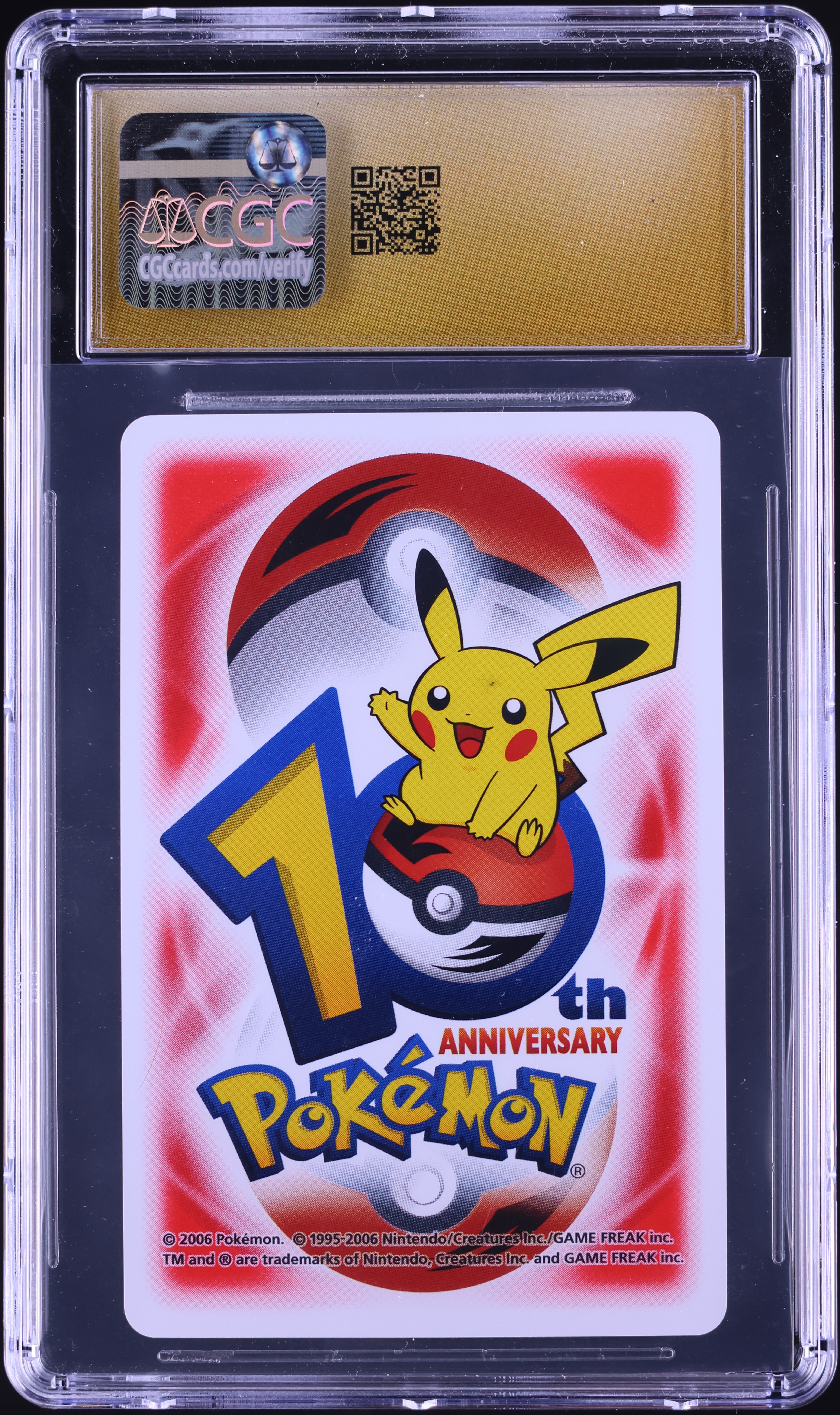 2006 Pokemon Japanese Playing Cards 10th Anniversary Red Deck Mew
