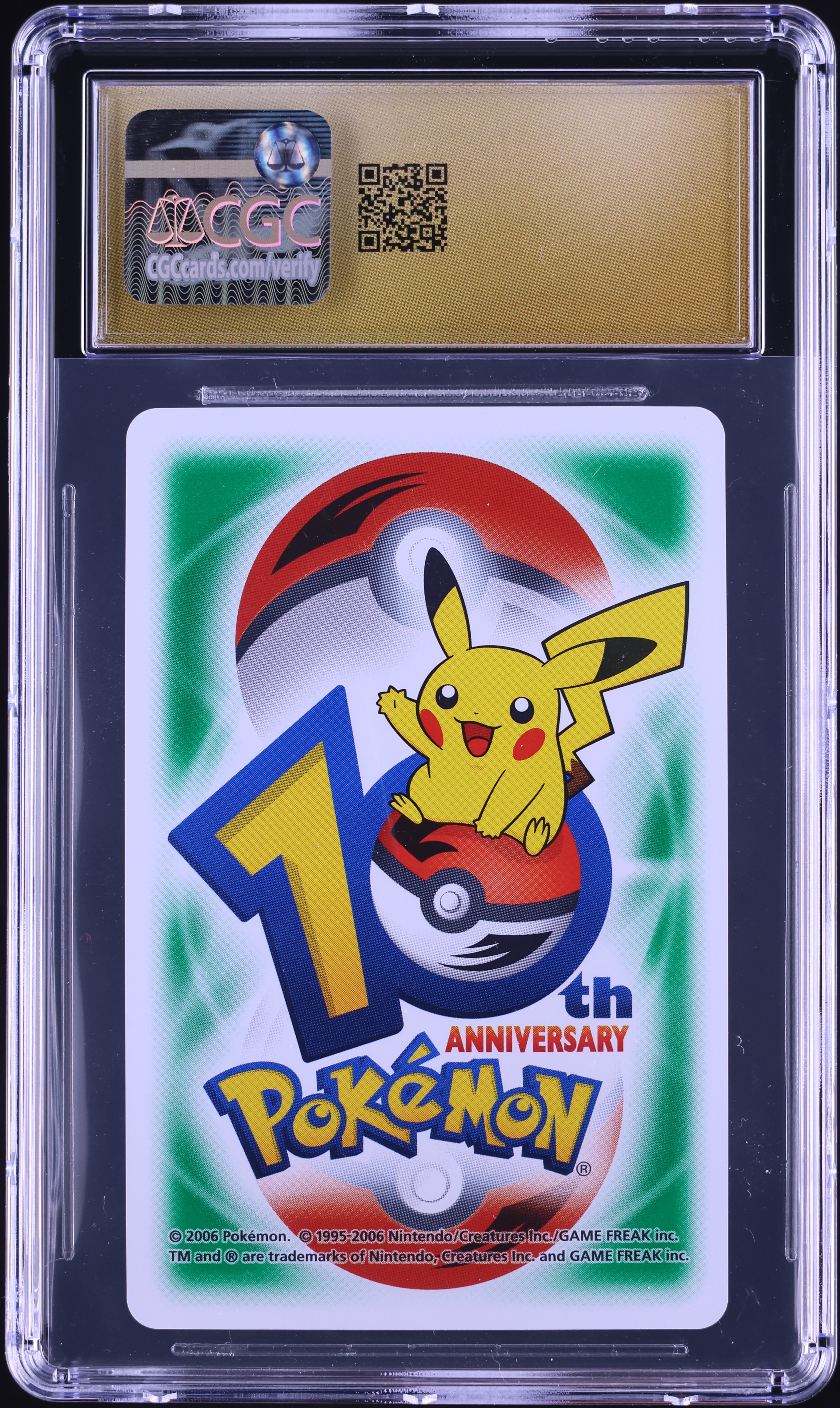 2006 Pokemon Japanese Playing Cards 10th Anniv. Green Gardevoir
