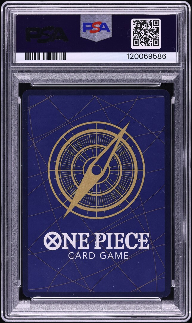 Pokémon Graded Card - One Piece - Gol.D.Roger  Alternate Art  Secret Op09 118 Sec Graad 10 Gem Mint