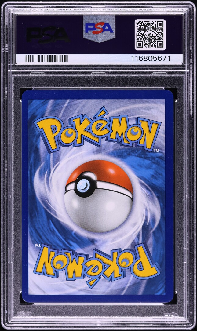 2017 Pokemon Sun & Moon Shining Legends Rainbow Rare Entei GX #74 PSA 8 NM-MT