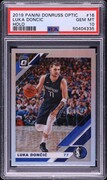 2019 Donruss Optic Holo Luka Doncic #16 PSA 10 GEM MINT on
