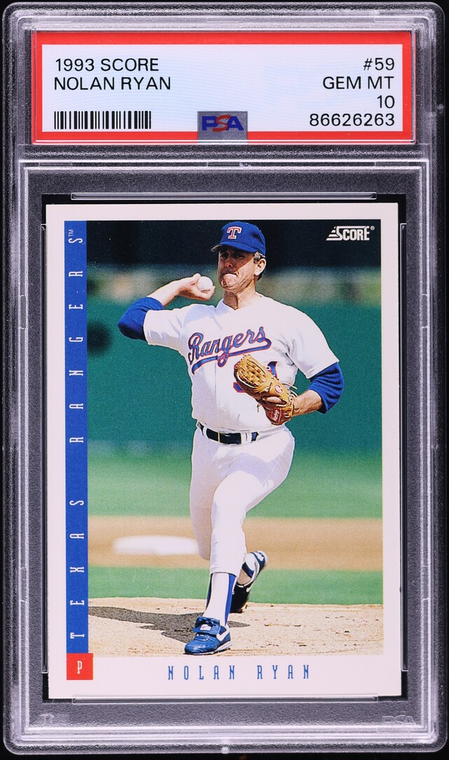 1993 Score Nolan Ryan #59 PSA 10 GEM MINT