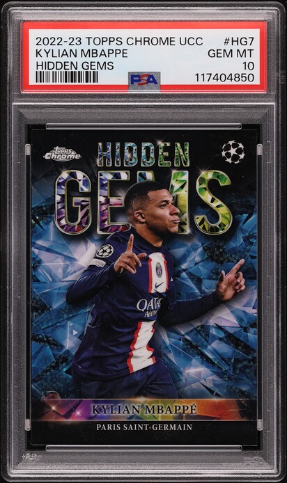 2018 Panini Prizm World Cup Red Blue Wave Prizms Kylian Mbappe