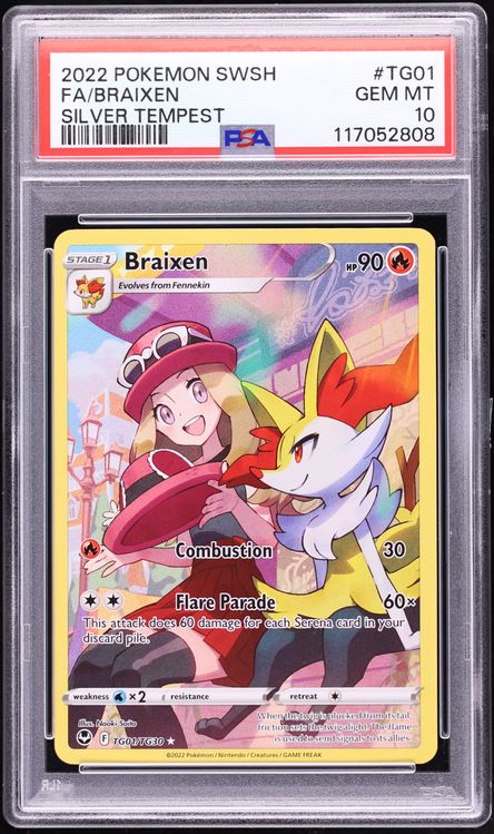 2022 Pokemon Japanese SWSH Incandescent Arcana Full Art Braixen