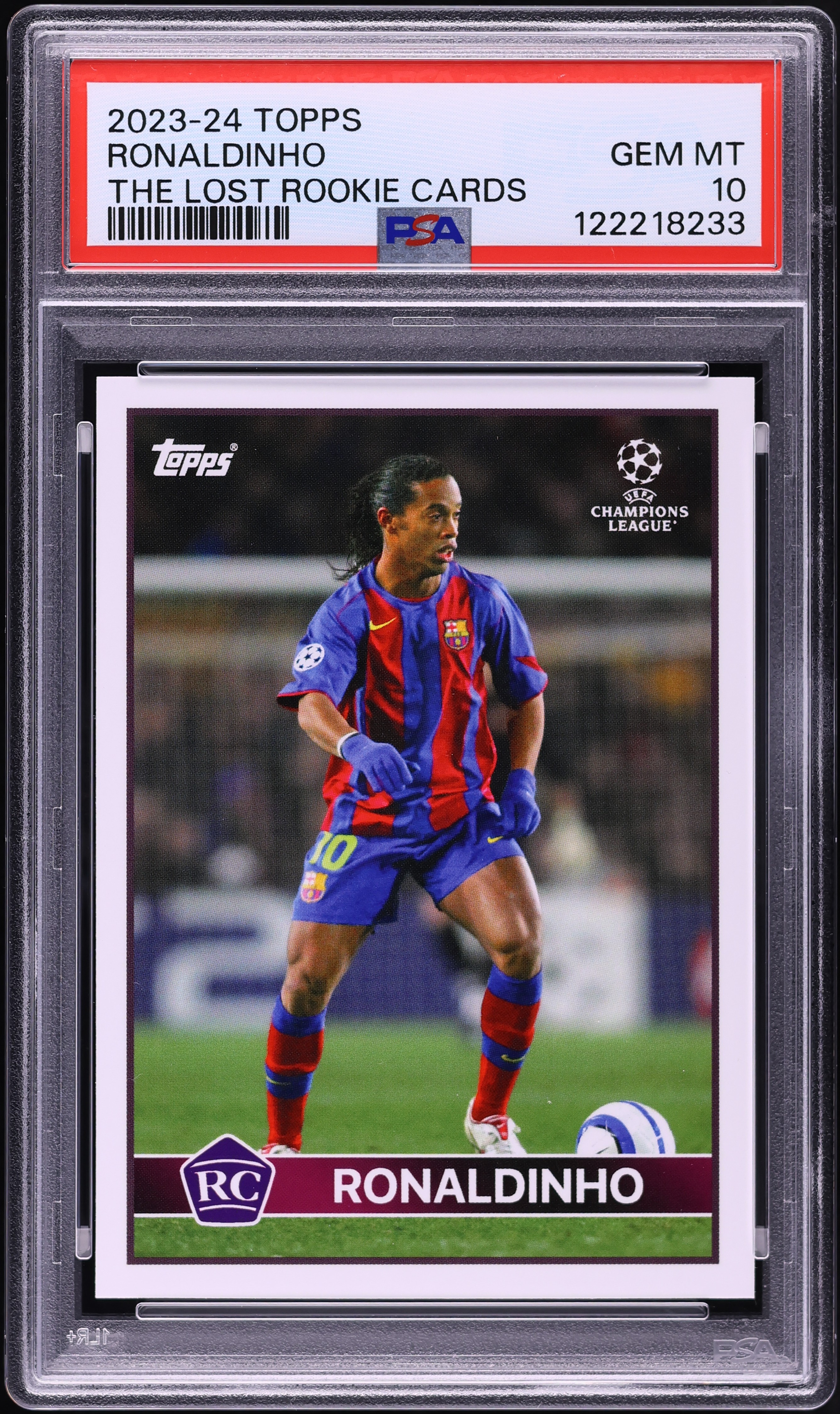 ronaldinho limited edition card | Soccer Trading Cards First ever Club Legacyz box