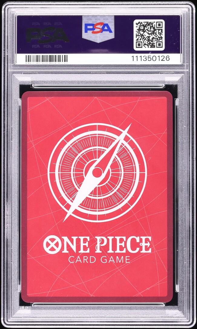 2023 One Piece Japanese Three Brothers Alt Art Monkey D. Luffy L #ST13 PSA 10