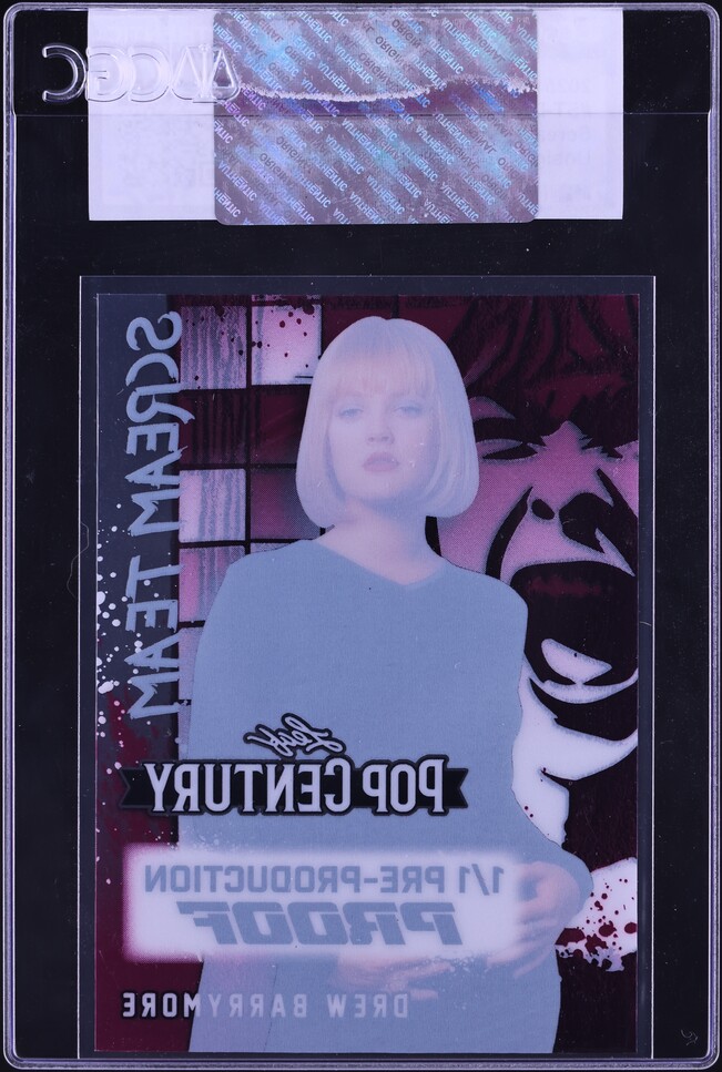 2025 Leaf Metal Pop Century Scream Team Pink Drew Barrymore 1/1