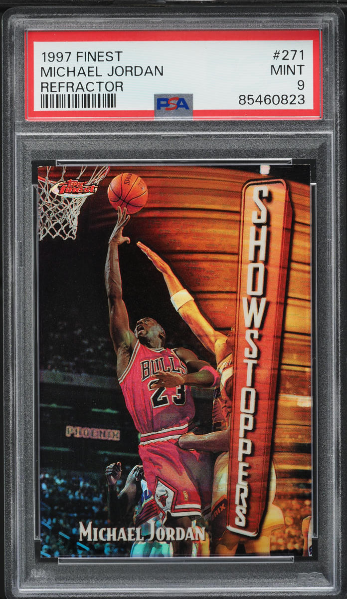 1997 Finest Refractor Michael Jordan #271 PSA 9 MINT
