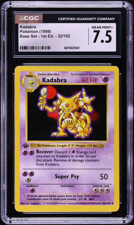 1995 dark kadabra pokemon card value Fanatics Collect
