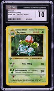 1999 ivysaur pokemon card 1999 Pokemon Base Set Shadowless 1st Edition Ivysaur #30 CGC 10 GEM MINT on  Fanatics Collect