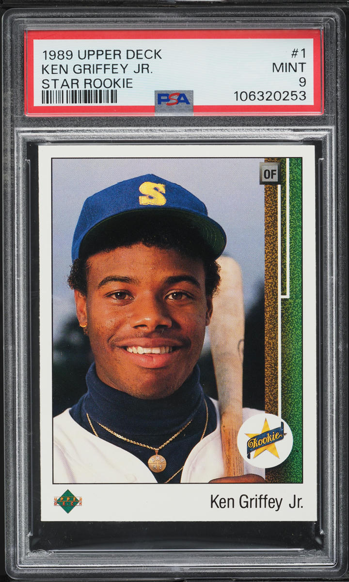 1989 Upper Deck Ken Griffey Jr. ROOKIE #1 PSA 9 MINT