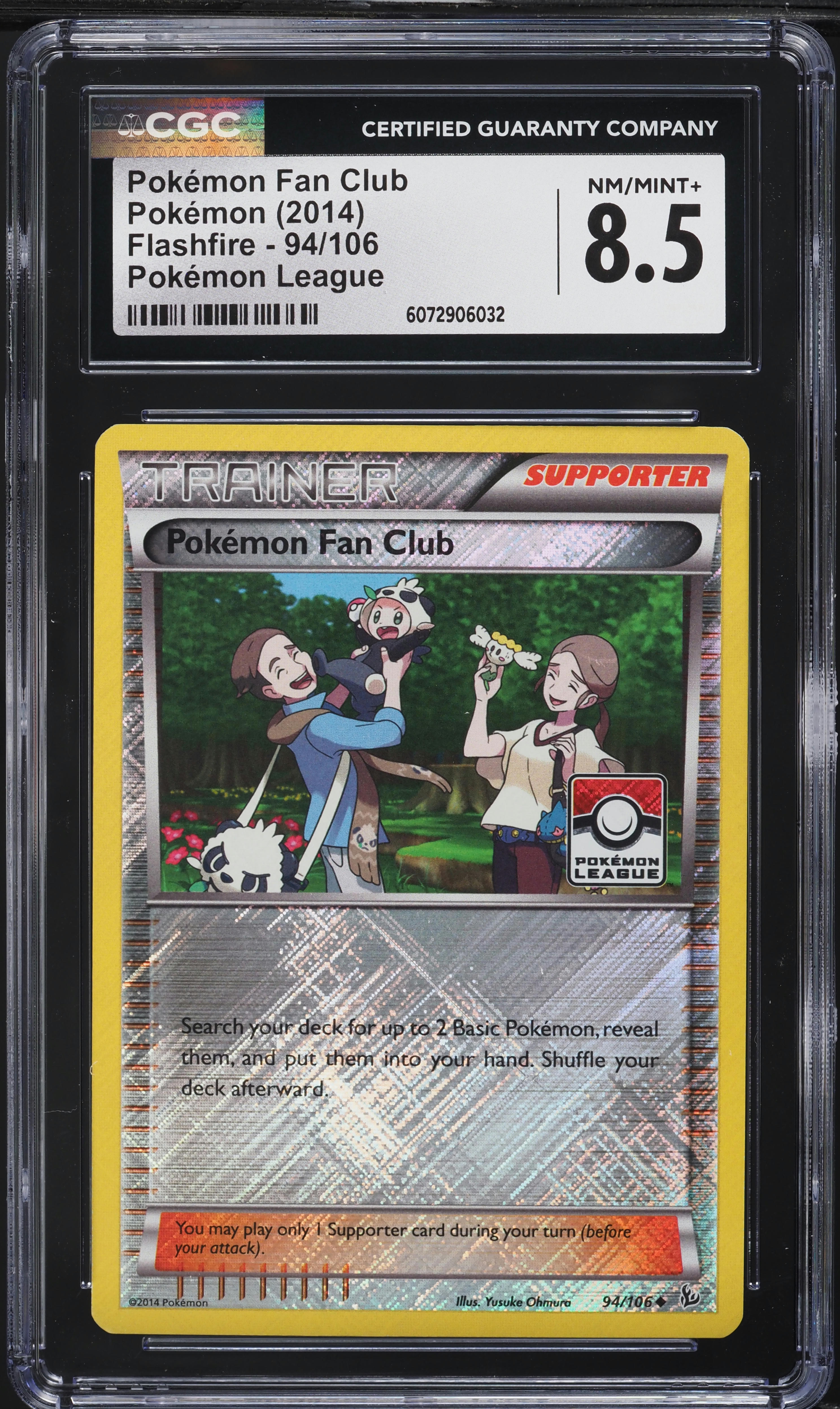 pokemon fan club pokemon card Pokmon Fan Club Trainer Pokemon Card 107/124 2016 CARD SHOWN BB