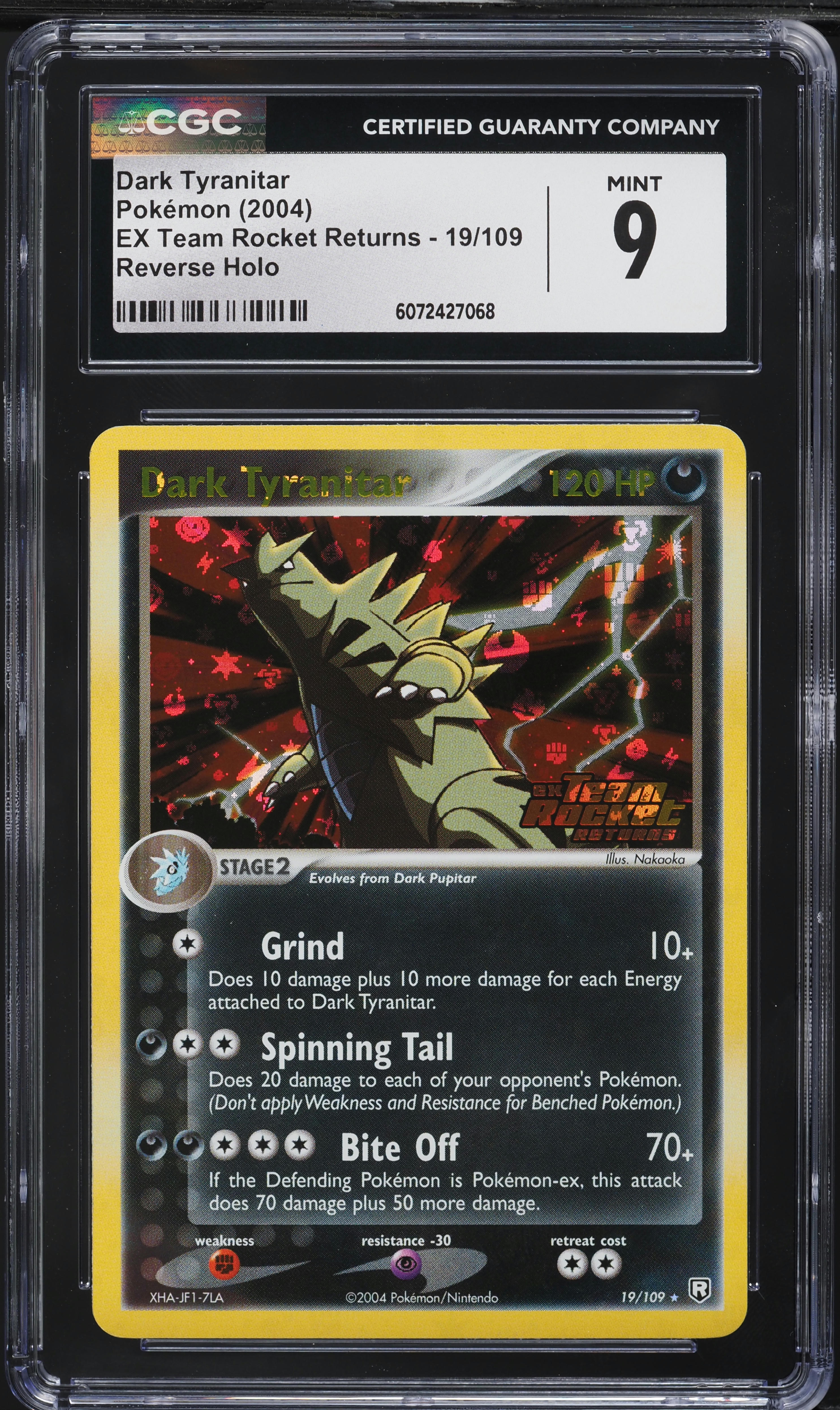 Dark Tyranitar - Team Rocket Returns - 19 [Toy]