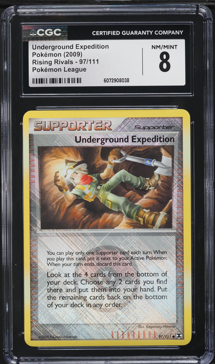 2009 Pokemon Platinum Rising Rivals League Holo Underground