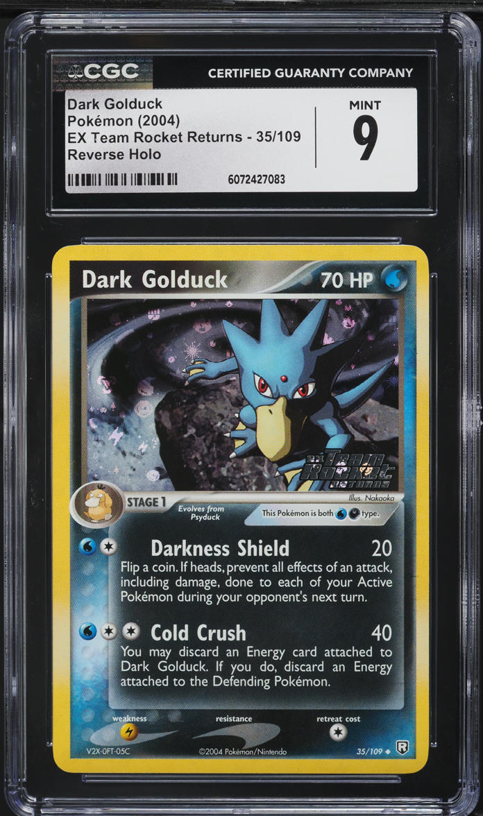 dark golduck pokemon card price Amazon.com: - (37) Evolves from Psyduck Types Pokemon Team Rocket Uncommon Dark