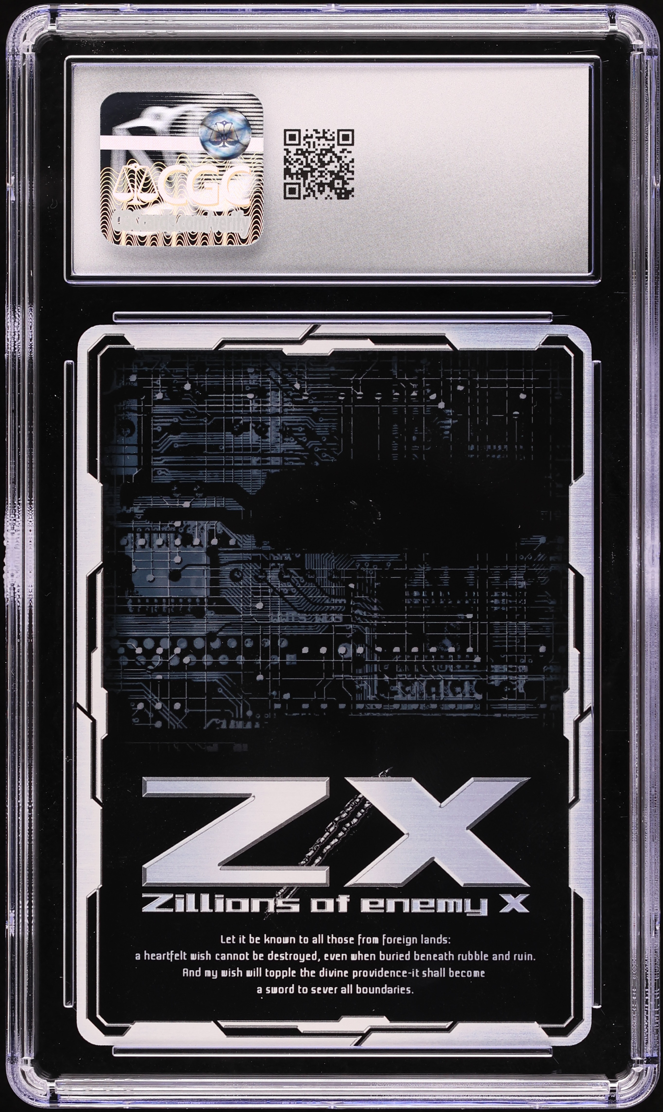 2022 Zillions Of Enemy X Japanese Z/X Gaming Newcomer Dead