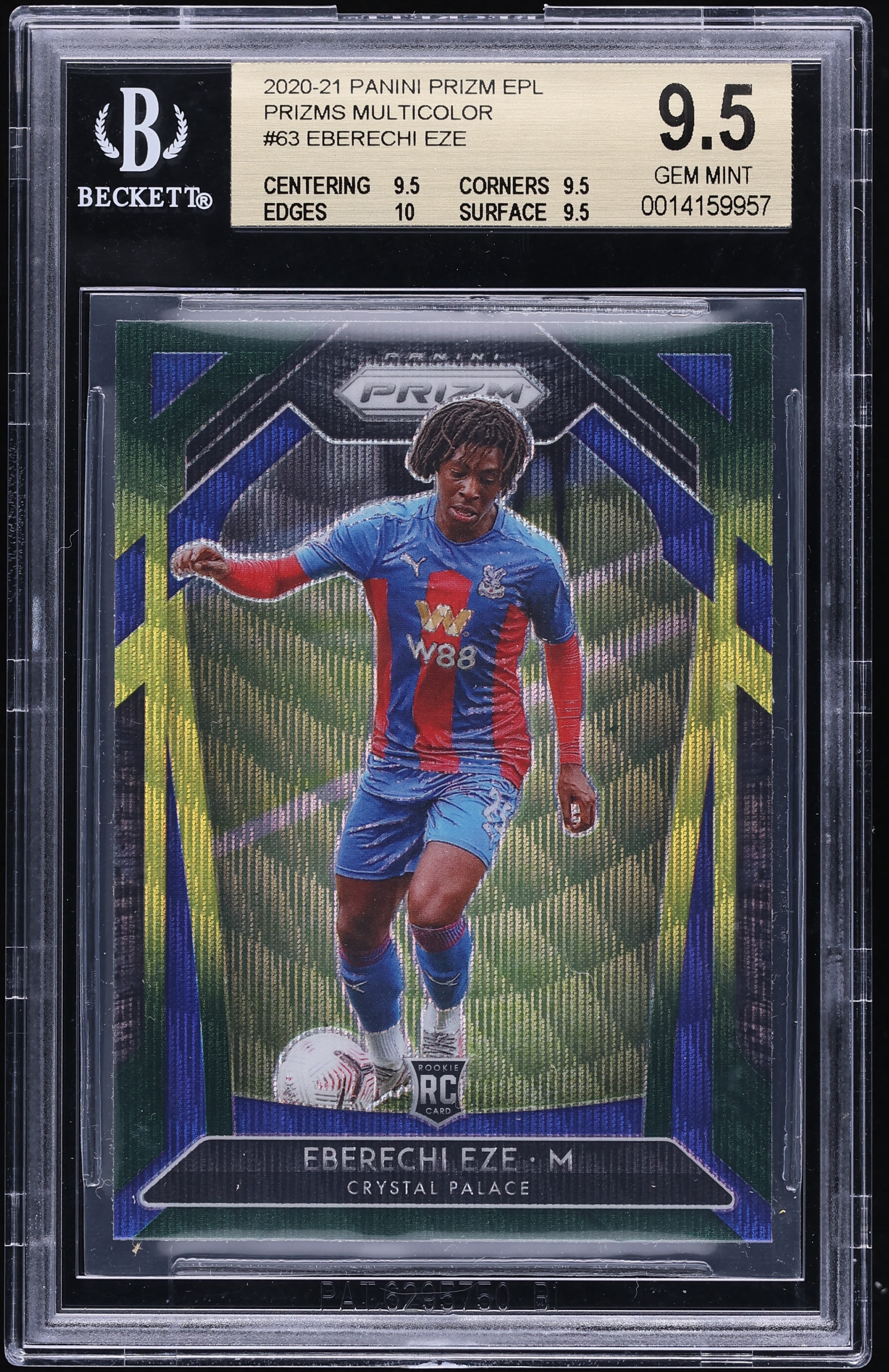 2020 Panini Prizm English Premier League Multicolor Eberechi Eze