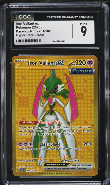 2023 Pokemon Par En-Paradox Rift 261 Iron Valiant Ex Hyper Rare | Ozzie Collectables 2023 Pokemon Par En-Paradox Rift 261 Iron Valiant Ex Hyper Rare | Ozzie Collectables
