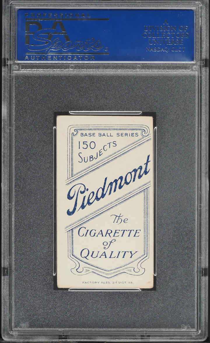 1909-11 T206 Willie Keeler PORTRAIT, PIEDMONT PSA 4 VGEX