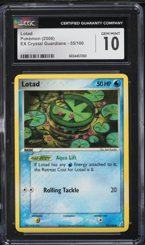 pokemon card lotad (92/132) [Secret Wonders]  Plug the Retreat Cost for Lotad is 0 Have you ever seen this