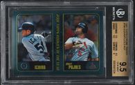 2001 Topps Chrome Traded Ichiro Suzuki Albert Pujols ROOKIE #T99