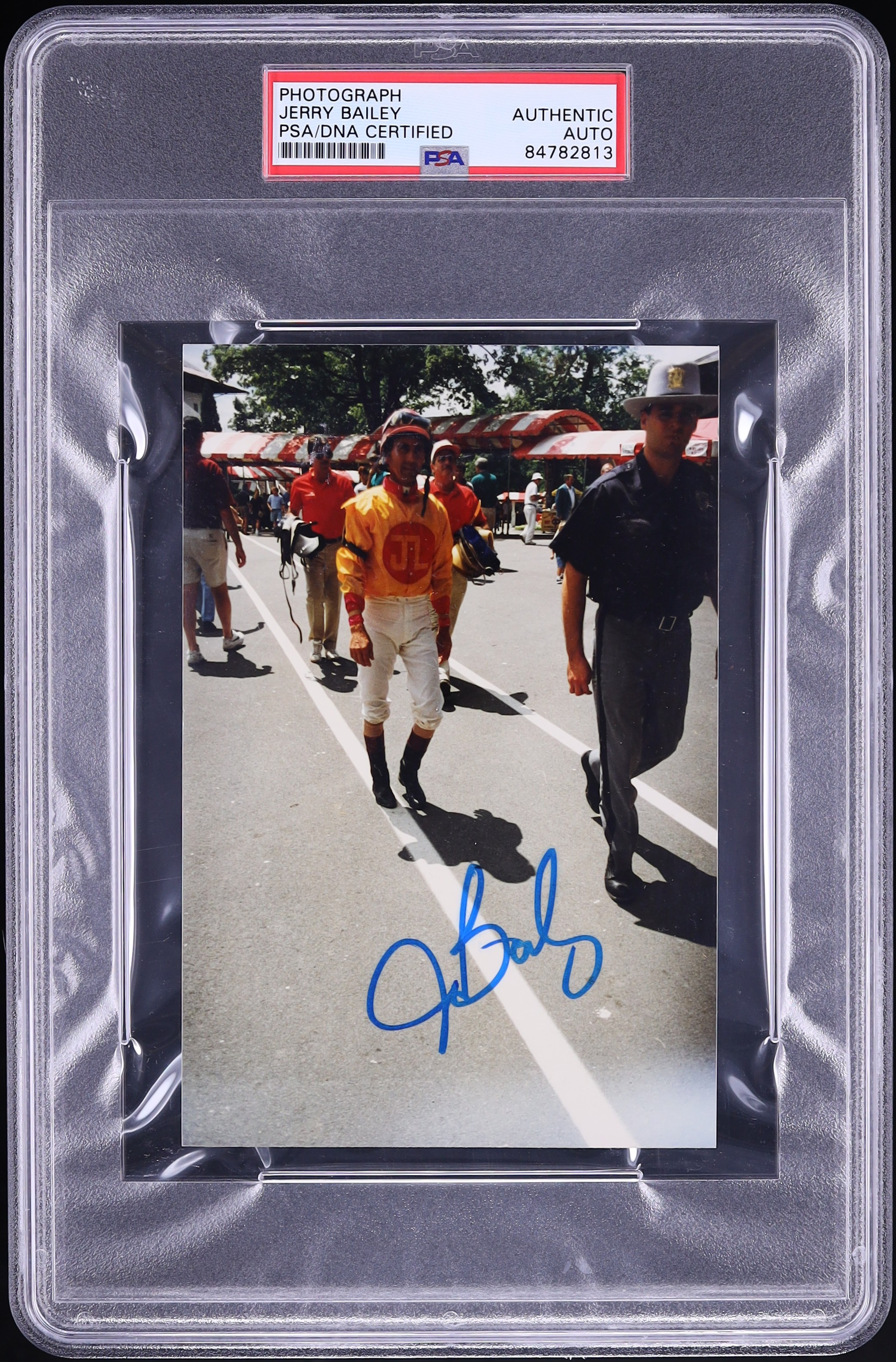 Jerry Bailey Signed Autographed Photograph AUTO PSA/DNA AUTH on