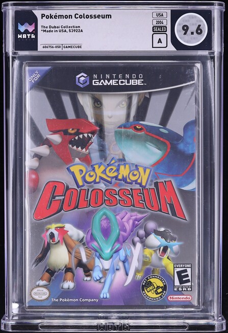Pokemon Colosseum (Nintendo Gamecube) WATA 9.6 A Sealed