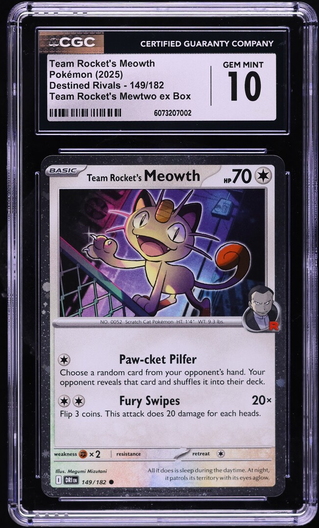 2025 Pokemon SV Destined Rivals Team Rocket's Box Team Rocket's